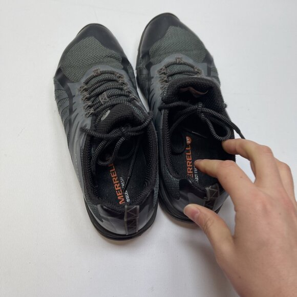 MERRELL Siren Edge Q2 Women's Sz 9 US Athletic Trail Hiking Shoes Grey / Blue - Picture 7 of 14